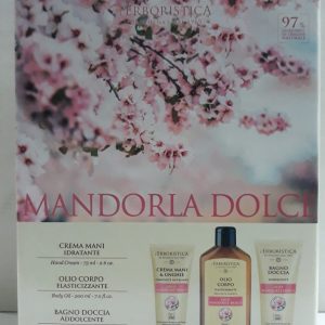 ATHENA’S L’ERBORISTICA MANDORLA DOLCE CONFEZIONE CREMA MANI + OLIO CORPO + BAGNO DOCCIA