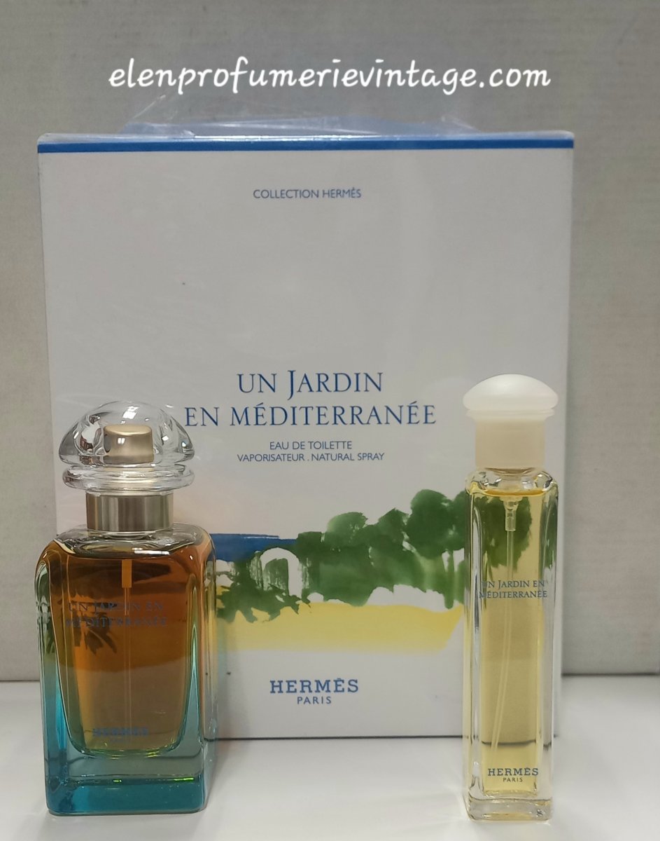 HERMES UN JARDIN EN MEDITERRANEE SET EAU DE TOILETTE 50 ML + EAU DE TOILETTE 15 ML