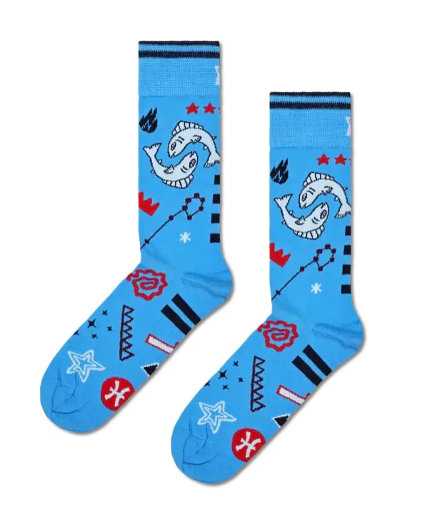 HAPPY SOCKS ZODIACO PESCI