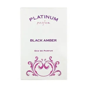 PLATINUM PARFUM BLACK AMBER EAU DE PARFUM 100 ML EQUIVALENTE DIOR AMBRE NUIT