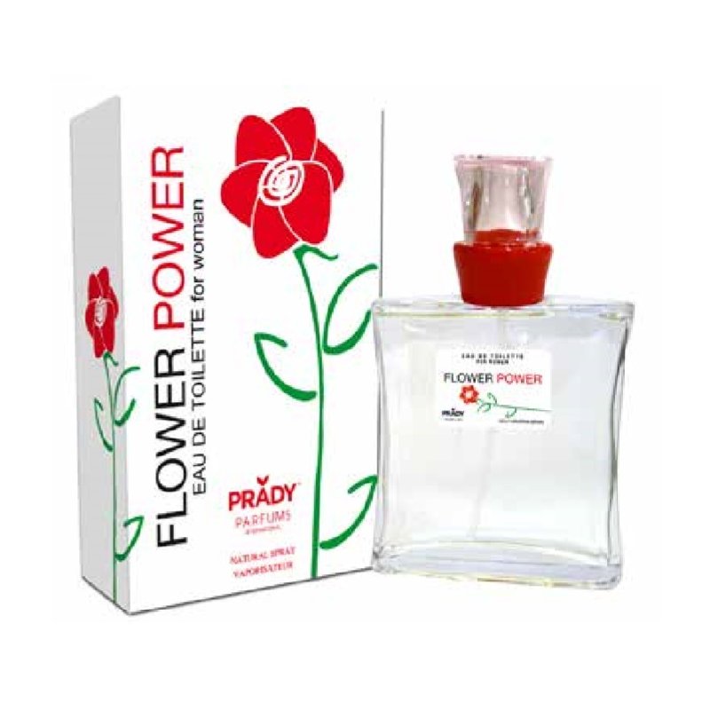 PRADY FLOWER POWER EAU DE TOILETTE 100 ML.  FOR WOMAN FRAGRANZA EQUIVALENTE KENZO FLOWER