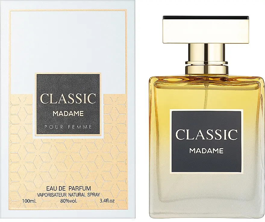 CLASSIC MADAME POUR FEMME EAU DE PARFUM 100 ML EQUIVALENTE COCO MADEMOISELLE CHANEL