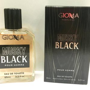 GIOMA MUSKY BLACK POUR HOMME EAU DE TOILETTE 95 ML EQUIVALENTE BLACK AFGANO NASOMATTO
