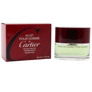 CARTIER MUST DE CARTIER POUR HOMME EAU DE TOILETTE 50 ML SPRAY