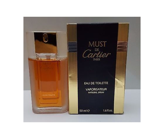 MUST de CARTIER EDIZIONE VINTAGE EAU DE TOILETTE 50 ML SPRAY