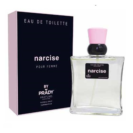 PRADY  NARCISE EAU DE TOILETTE 100 ML.  POUR FEMME FRAGRANZA EQUIVALENTE NARCISO RODRIGUEZ FOR HER