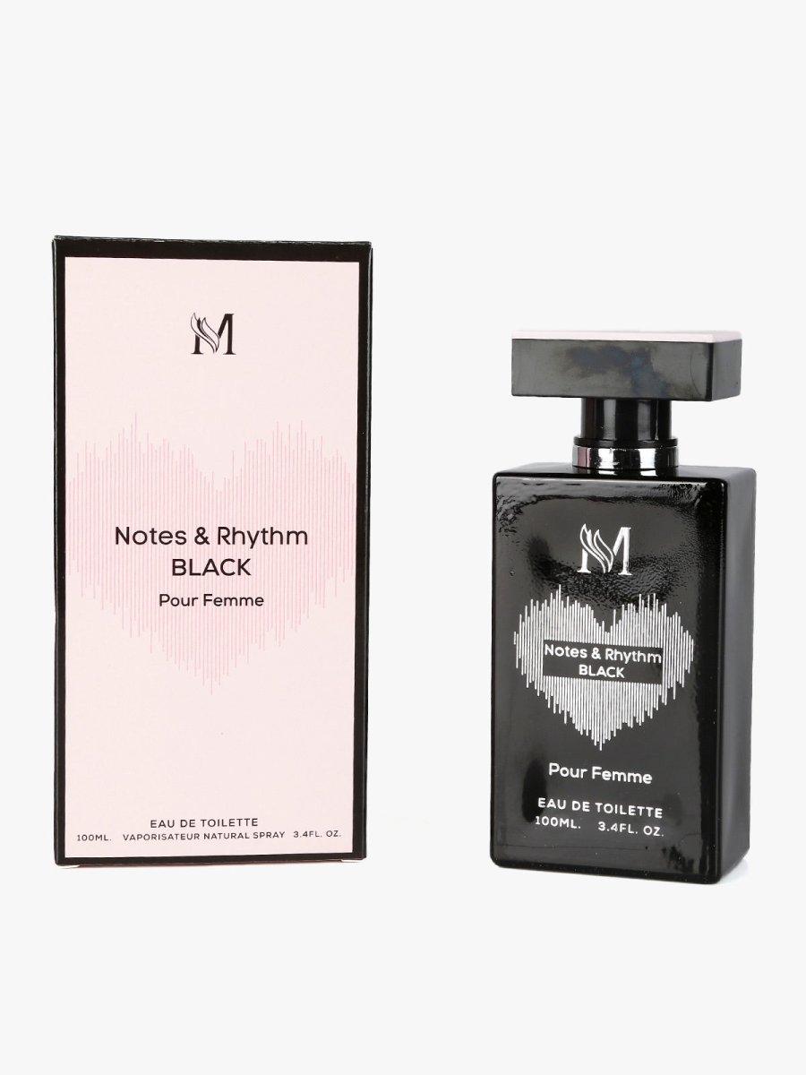 NOTES & RHYTHM BLACK POUR FEMME EAU DE TOILETTE 100 ML SPRAY