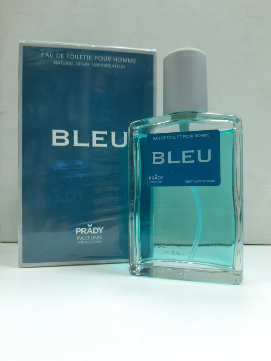 PRADY BLEU EAU DE TOILETTE POUR HOMME 100 ML. EQUIVALENTE BLEU DE CHANEL