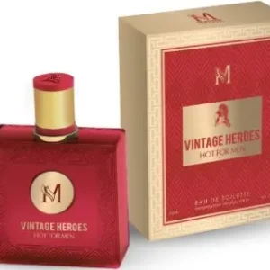 VINTAGE HEROES HOT FOR MEN EAU DE TOILETTE 90 ML EQUIVALENTE VERSACE EROS FLAME